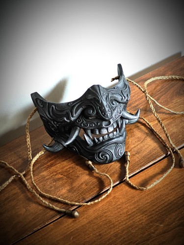Japanese oni mask hand - mask,