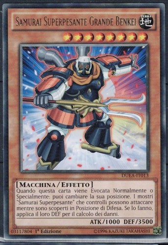 Carta duea samurai - carta,