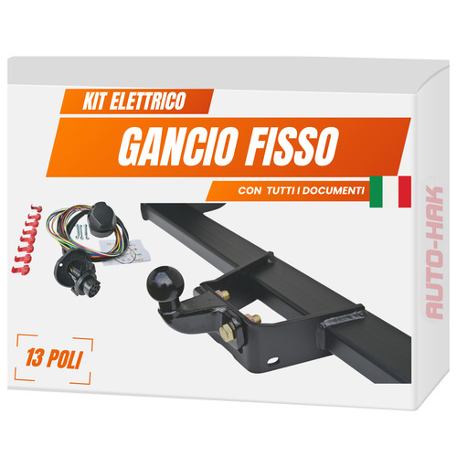 Gancio traino fisso per - gancio, di